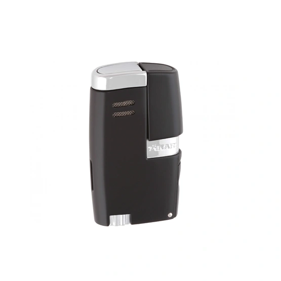 Xikar Vitara Double Jet Flame Cigar Lighter – Black