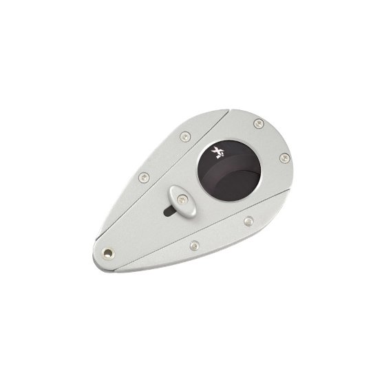 Xikar Xi1 Cigar Cutter – Silver with Black Blade