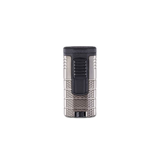Xikar Tactical Triple Jet Flame Cigar Lighter – Gunmetal and Black - Image 2