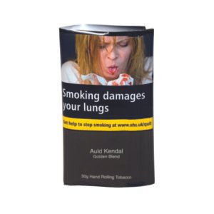 Auld Kendal Gold Hand Rolling Tobacco 30g Pre Pack Pouch – Single