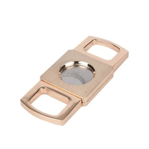 BLD Double Finger Double Blades Square Cigar Cutter – Rose Gold