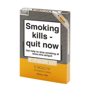 Cohiba Siglo IV Cigar – Pack of 5