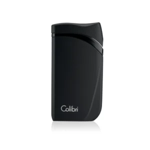 Colibri Falcon Single Jet Flame Cigar Lighter – Metallic Black