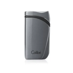 Colibri Falcon Single Jet Flame Cigar Lighter – Metallic Charcoal