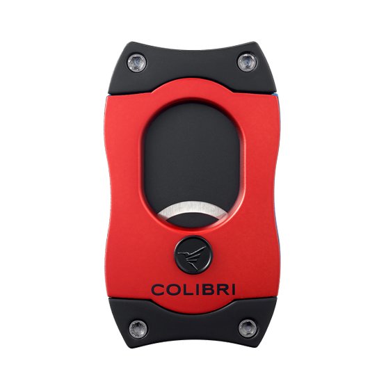 Colibri S-Cut Cigar Cutter – Red & Black