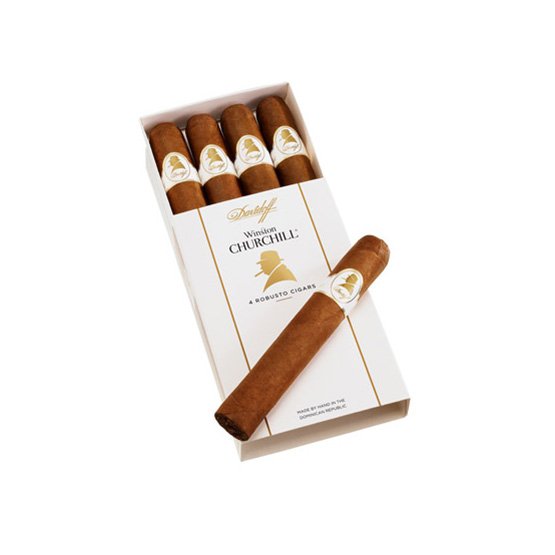 Davidoff Winston Churchill Robusto The Statesman Cigar – Pack of 4