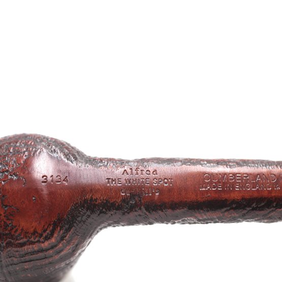Dunhill White Spot Cumberland 3134 Billiard Sandblasted - Image 2