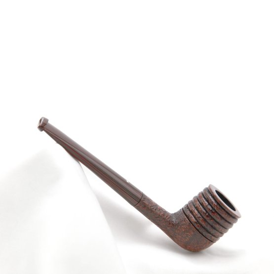 Dunhill White Spot Cumberland 3303 Billiard Beehive Pipe - Image 4
