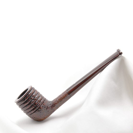 Dunhill White Spot Cumberland 3303 Billiard Beehive Pipe - Image 3