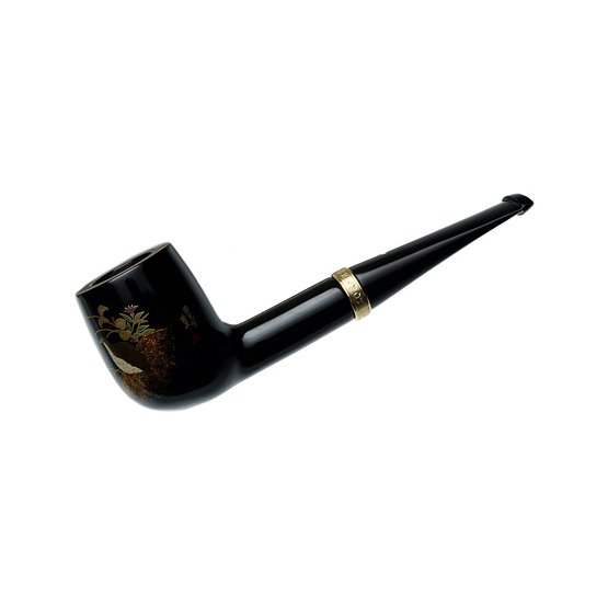 Dunhill White Spot Namiki Quail Billiard Pipe (Limited Edition 87 of 100)