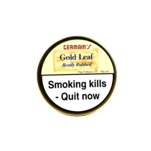 Germain’s Gold Leaf Ready Rubbed Pipe Tobacco 50g – Single Tin
