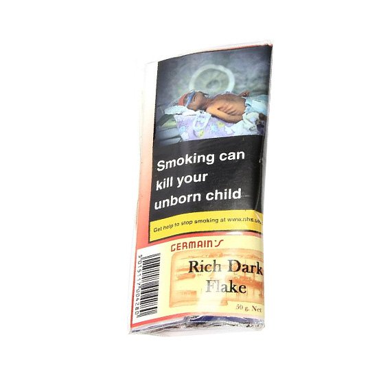 Germain’s Rich Dark Flake British Pipe Tobacco 50g – Single Tin - Image 2