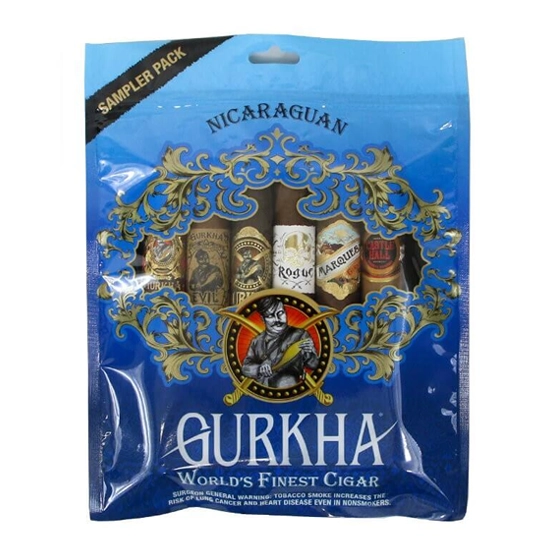 Gurkha Nicaraguan Toro Blue Sampler Pack – 6 Cigars