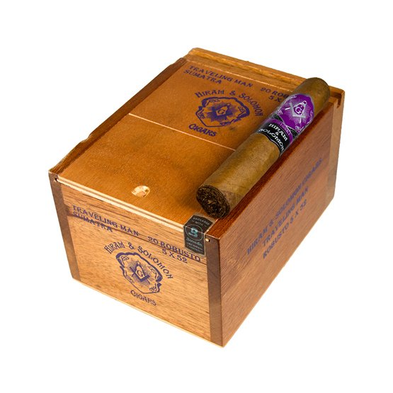Hiram & Solomon Traveling Man Robusto Cigar – Box of 20