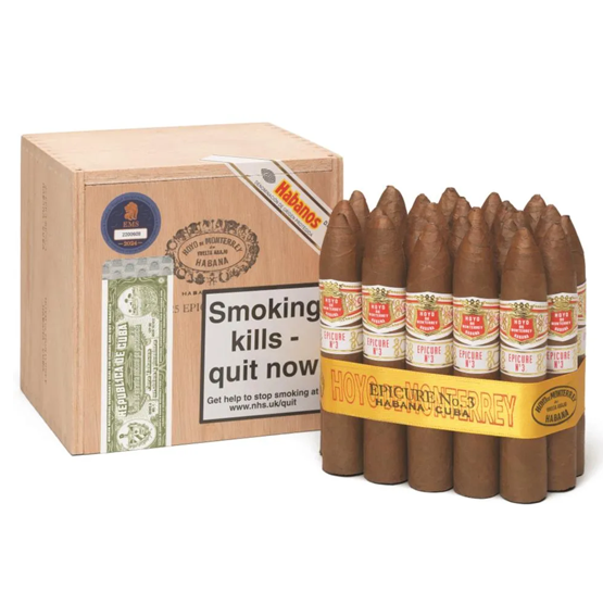 Hoyo De Monterrey Epicure No.3 Cigar – Box of 25