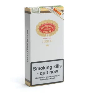 Hoyo De Monterrey Epicure No.1 Cigar – Pack of 3 Tubos