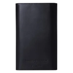 Hunters & Frankau x Ettinger Leather Cigar Wrap – Navy Blue/Orange