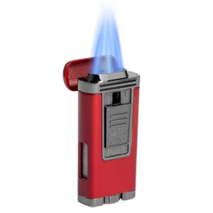 Palio Pro Polaris Triple Torch Cigar Lighter – Red