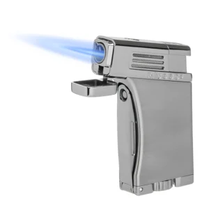 Palio Pro Scorpius Single Torch Cigar Lighter – Grey