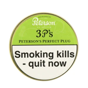 Peterson 3P’s (Perfect Plug) Pipe Tobacco 50g – Single Tin