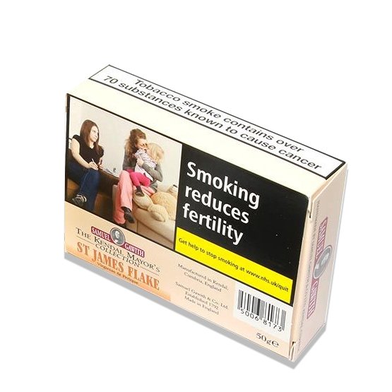 Samuel Gawith St. James’ Flake Pipe Tobacco 50g – Single Tin