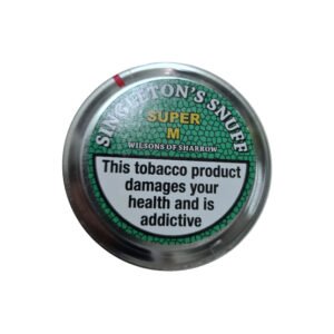 Wilsons of Sharrow Singleton Super M Snuff 20g – Single Large Tin