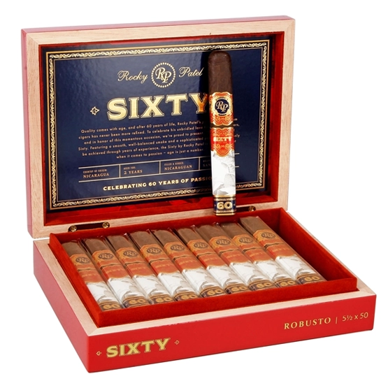 Sixty by Rocky Patel Robusto Cigar – Box of 20