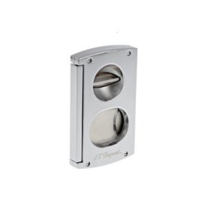 S.T. Dupont Double Blade S and V Cigar Cutter – Chrome