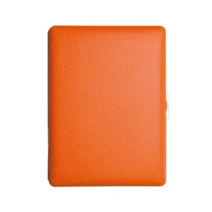 Tsubota Pearl Cosmos Noblesse Cigarette Case – Orange