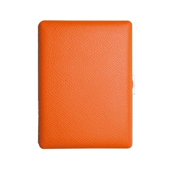 Tsubota Pearl Cosmos Noblesse Cigarette Case – Orange