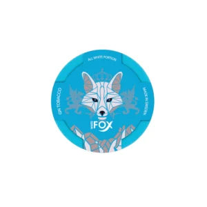 White Fox Slim One Paw Slim White Portion Nicotine Pouches – 10 x Tins