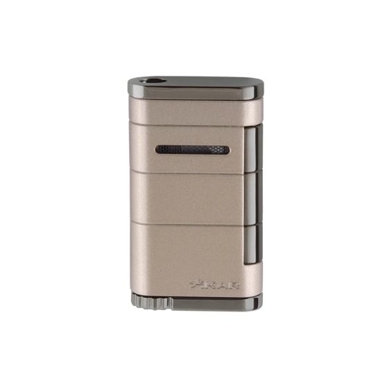 Xikar Allume Single Jet Flame Cigar Lighter – Sandstone Tan