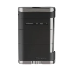Xikar Allume Tabletop Triple Jet Cigar Lighter – Black
