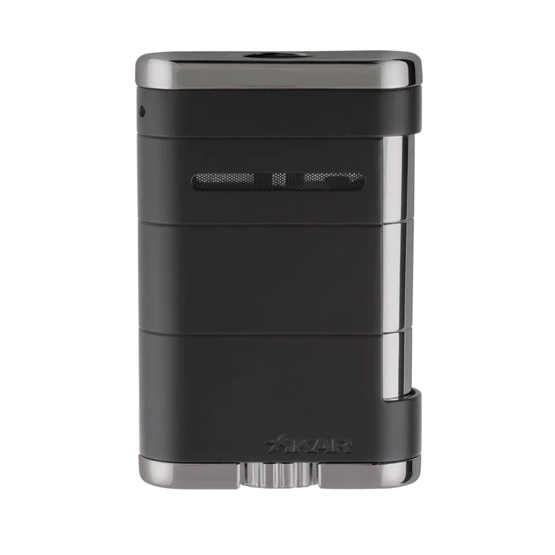 Xikar Allume Tabletop Triple Jet Cigar Lighter – Black