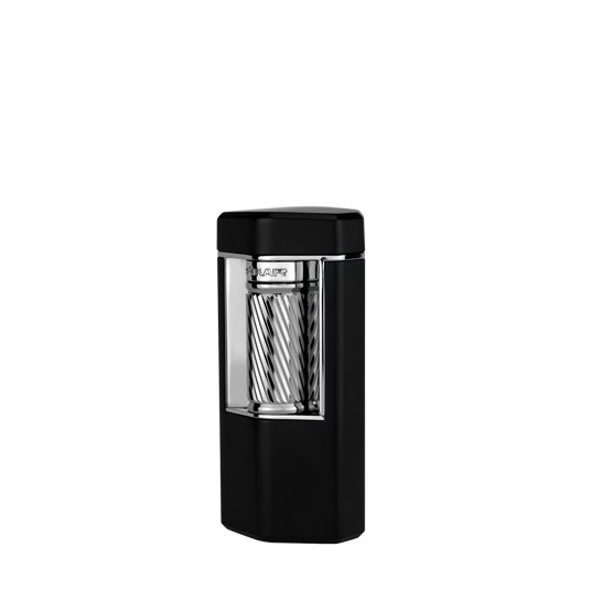 Xikar Meridian Triple Soft Flame Lighter – Black & Gunmetal - Image 2