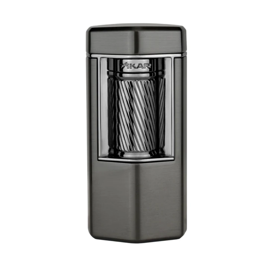 Xikar Meridian Triple Soft Flame Lighter – Gunmetal