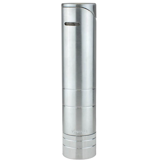 Xikar 5 x 64 Turrim Double Jet Flame Cigar Lighter – Silver
