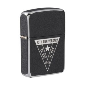 Zippo VE/VJ 75th Anniversary Collectible Soft Flame Lighter
