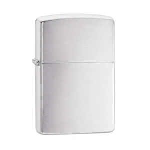 Zippo Brushed Chrome Soft Flame Lighter
