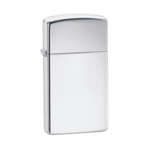 Zippo Slim High Polish Chrome Soft Flame Lighter 1610