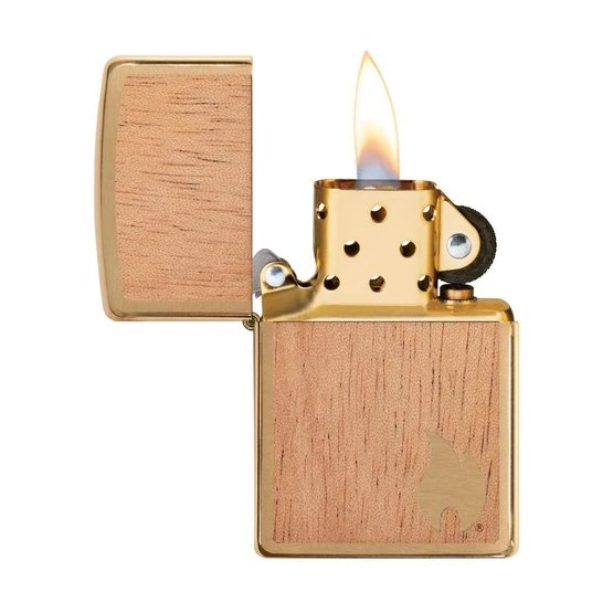 Zippo WOODCHUCK USA Flame Soft Flame Lighter - Image 2